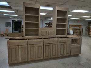 Oak Cabinets 1